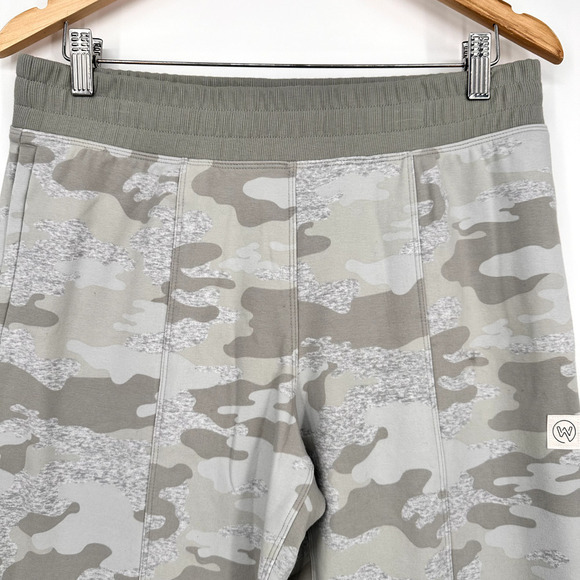 We Wander Women Pull on Camouflage Sweatpants, Light Grey‎ Combo Size Medium - Picture 9 of 16